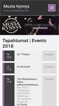 Mobile Screenshot of mustakynnys.com